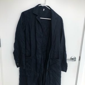 Uniqlo linen coat
